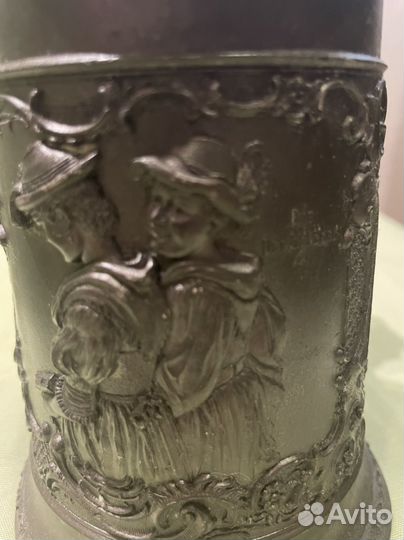 Старинная немецкая пивная кружка