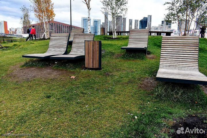 Шезлонг пляжный