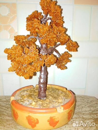 Дерево из бисера (ручная работа)