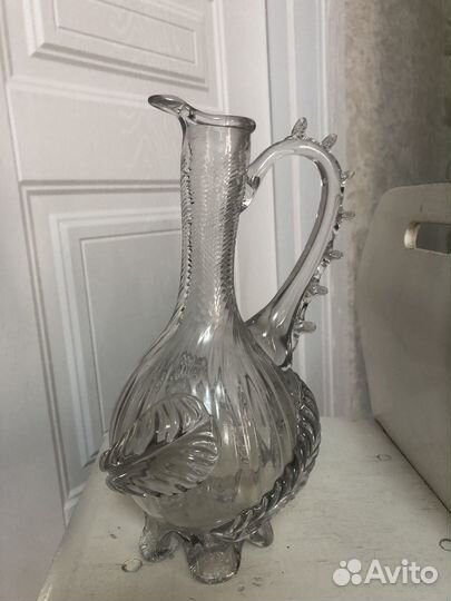 Ваза хрустальная