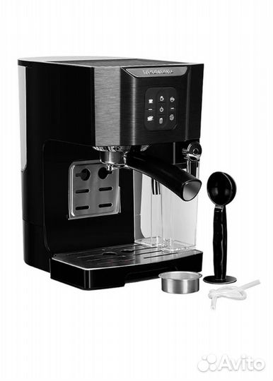 Кофеварка рожковая с капучинатором redmond