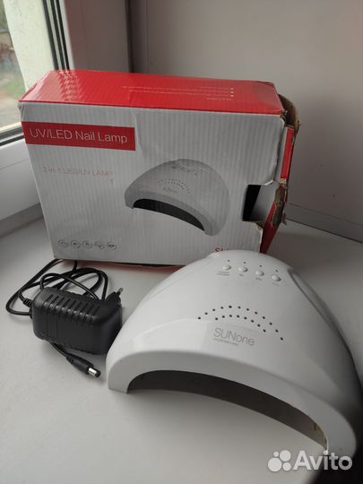 Лампа для маникюра Uv/led nail lamp Sun one 48W