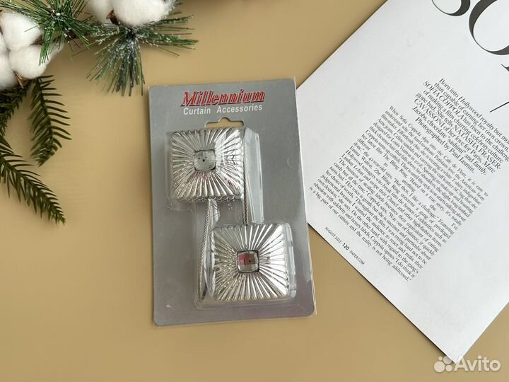 Подхваты для штор на магнитах