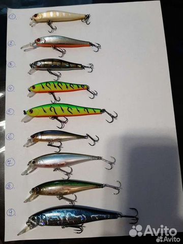 Японские воблеры бу Rigge, Lucky Craft