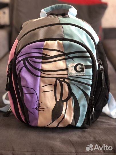 Школьный рюкзак grizzly оригинал высокого качества