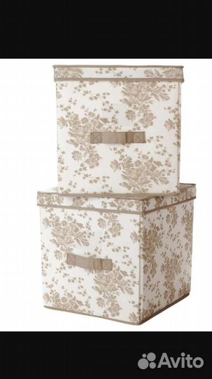 Коробки икеа для хранения разные новые складные