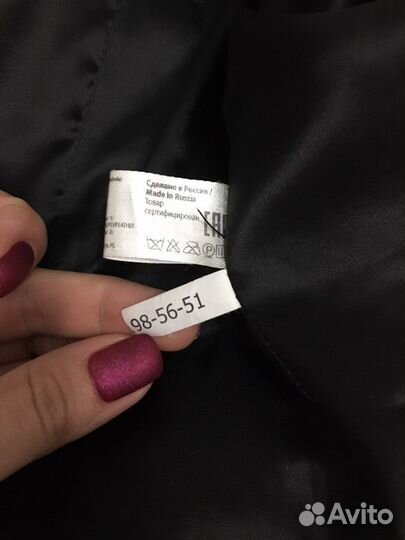 Зимний костюм для девочки 98-104