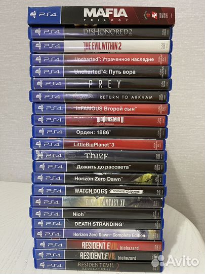 Игры для приставок ps4