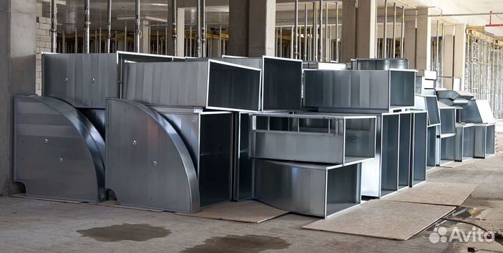Воздуховоды для вентиляции, поставка оборудования