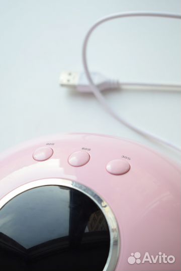 Лампа для маникюра и набор лаков в подарок