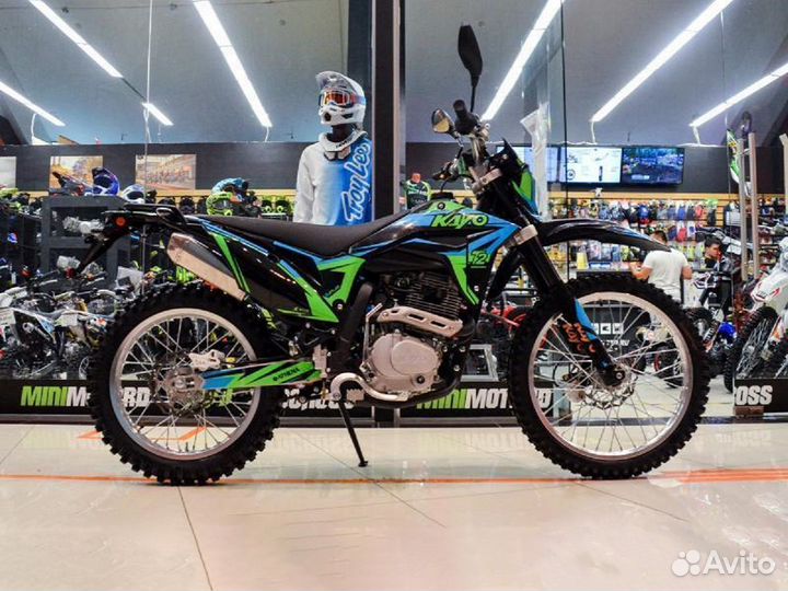 Мотоцикл Kayo T2 250 Enduro 21/18 птс