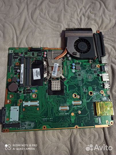 Материнская плата с процессором hp pavilion dv 6