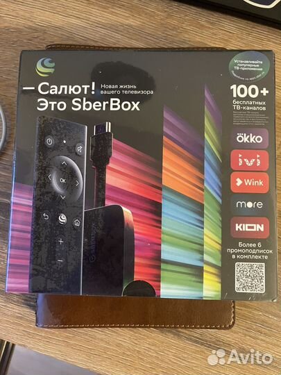 Приставка смарт-тв Sberbox