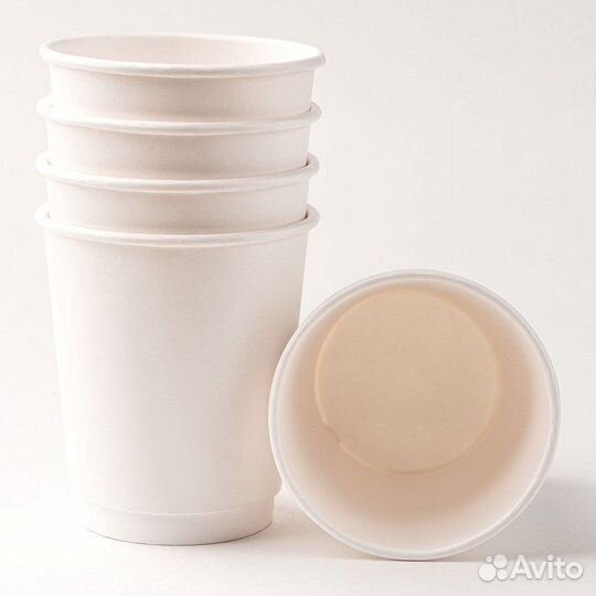 Стаканчики бумажные 250 мл 1000 шт