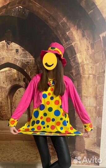 Костюм клоуна взрослый