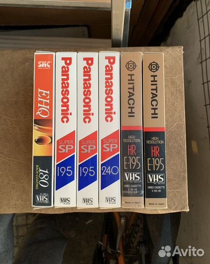 Видеокассеты vhs