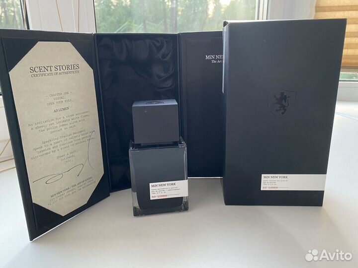 Парфюмерная вода MIN NEW york the art living