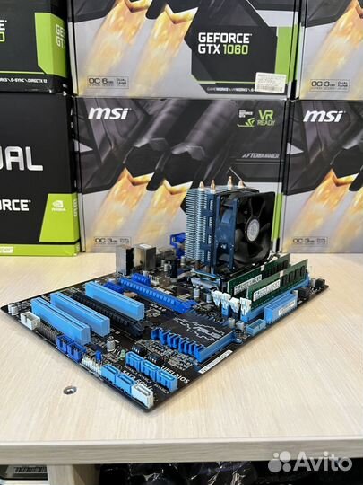 Комплект i5-3470+P8B75-V+16Gb DDR3