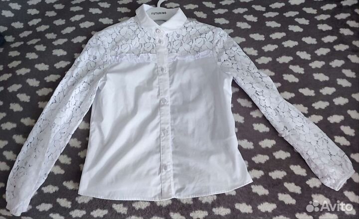 Школьная блузка 140р