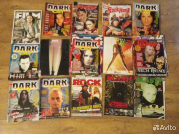 Журнал Classic rock Dark city