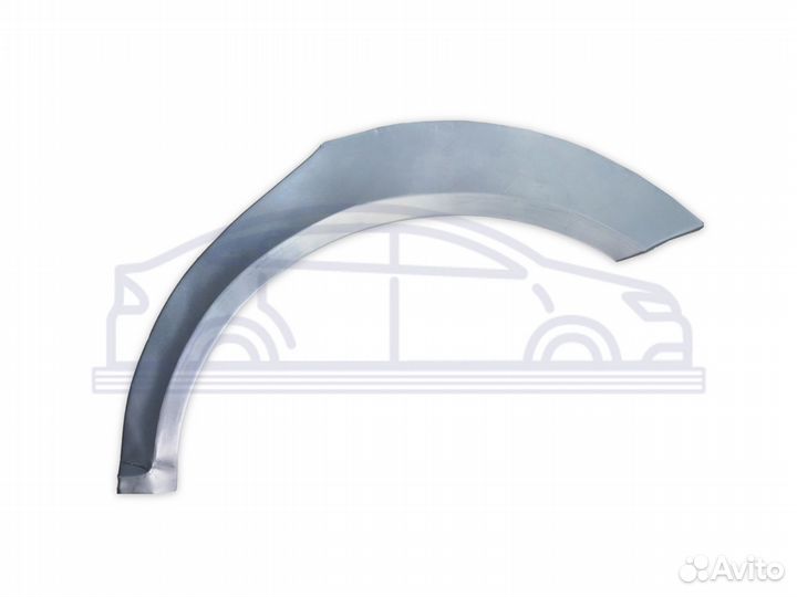 Кузовные арки Skoda Superb I седан задняя