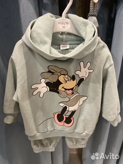 Костюм с игрушечным мишкой 80-86