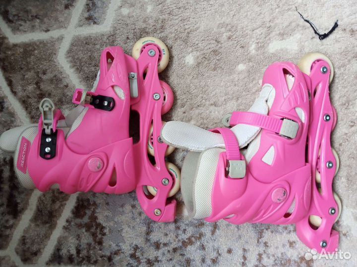 Роликовые коньки детские раздвижные