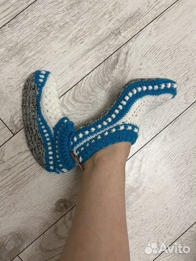 Следочки вязаные