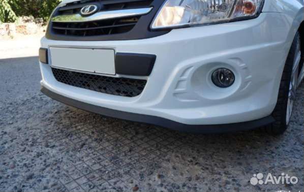 Универсальная резиновая губа Самурай на бампер