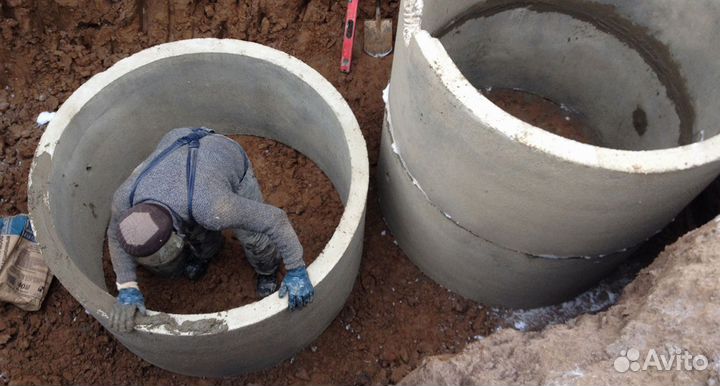 Септик из бетонных колец: надежно и долговечно