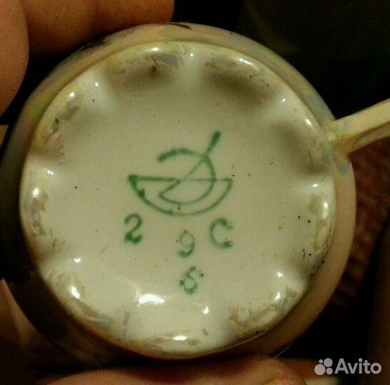 Кофейный сервиз (набор посуды) новый 6 персон