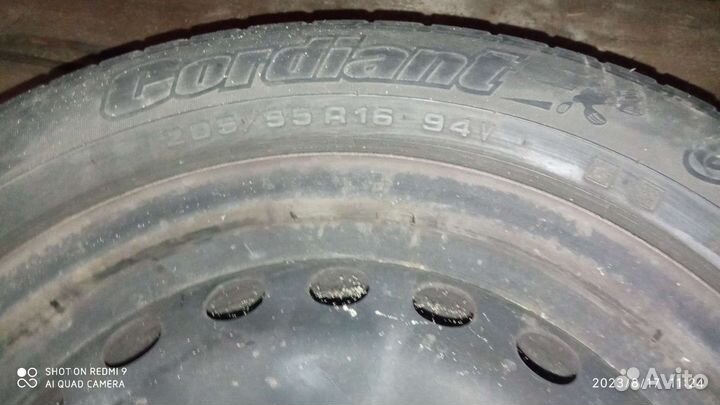 R16 Cordiant Comfort 2 205/55, PCD 5x108 DIA 63