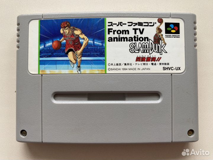 Картридж Slam Dunk ntsc-j Super Famicom