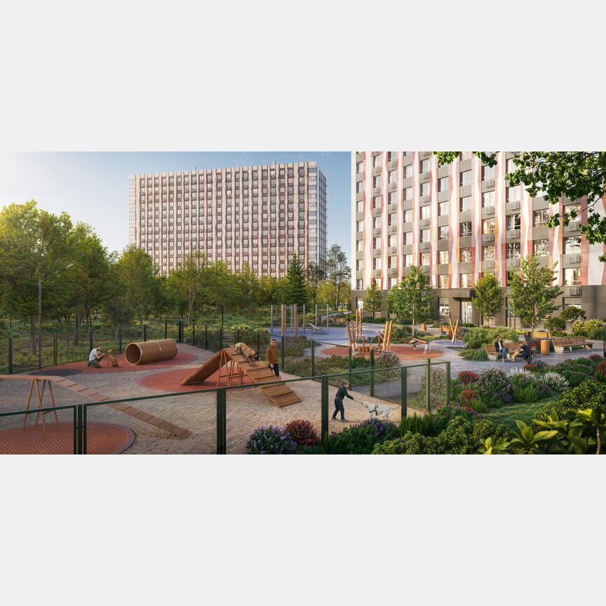 2-к. квартира, 42,9 м², 5/16 эт.