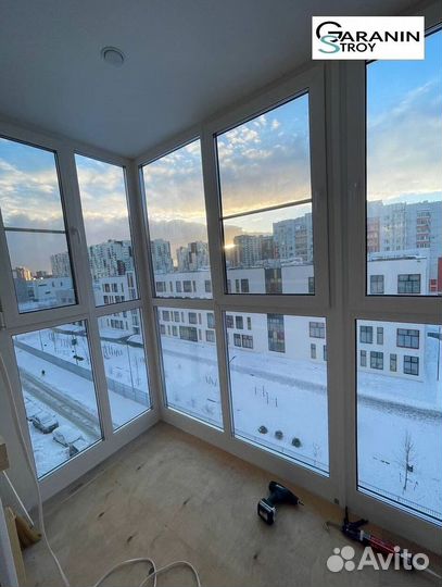 Пластиковые окна, остекление балконов