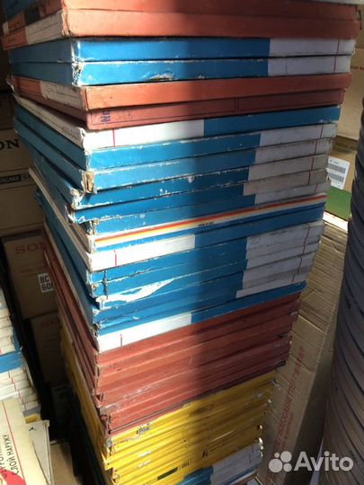 Картонные коробки для магнитофонной ленты