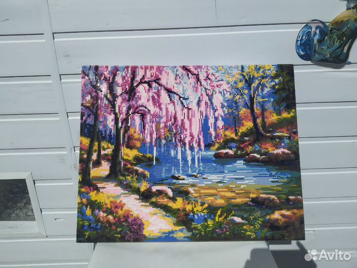 Алмазная мозаика(готовая работа)