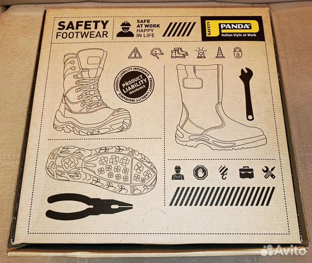 Ботинки рабочие зимние Panda ideale 70597S3 Италия
