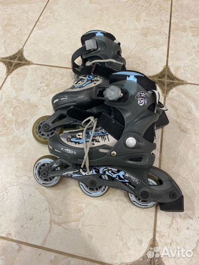 Роликовые коньки детские раздвижные