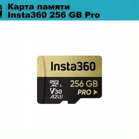 Карта памяти Insta360 micro sdxc 256 GB Pro