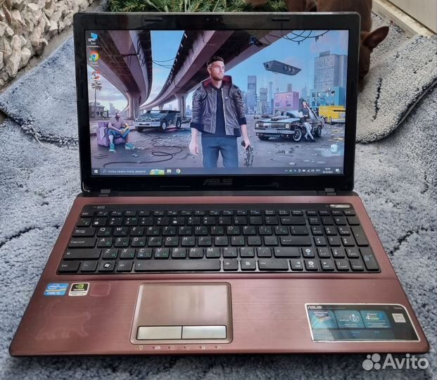 Мощный ноутбук asus i5/GT540M/озу8