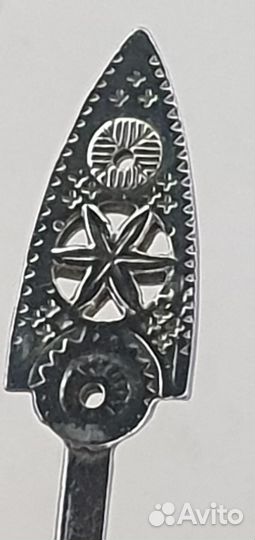 Набор 6 ложек Кокошник СССР