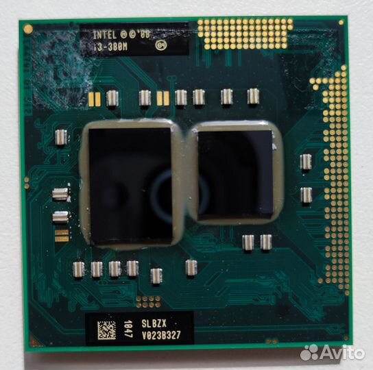 Процессор для ноутбука Core i3-380м