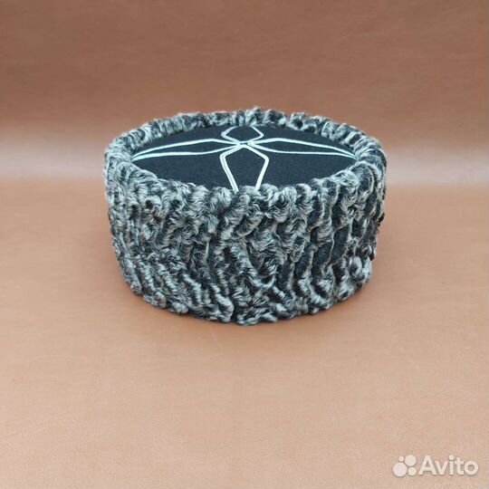 Кубанка казачья из элитного каракуля антик