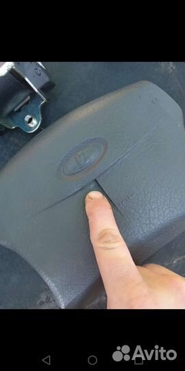 Подушка безопасности на ладу приору 1