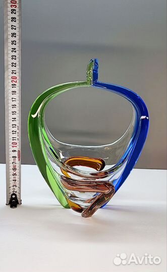 Ваза цветное стекло