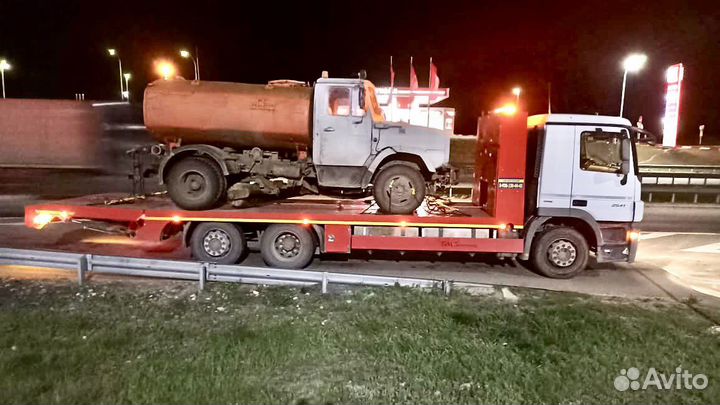 Грузовой эвакуатор трал