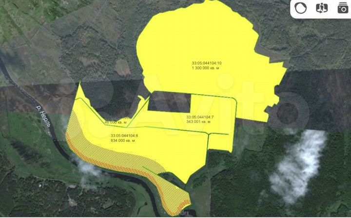 Участок 252 га (СНТ, ДНП)
