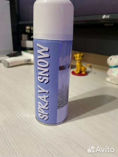 Искусственный снег спрей