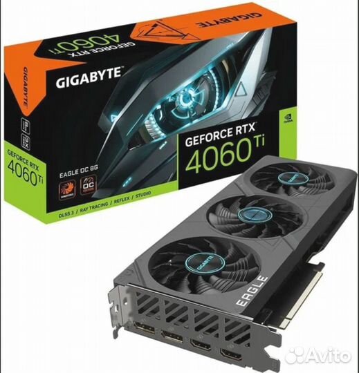 Игровой компьютер с монитором и 4060 ti